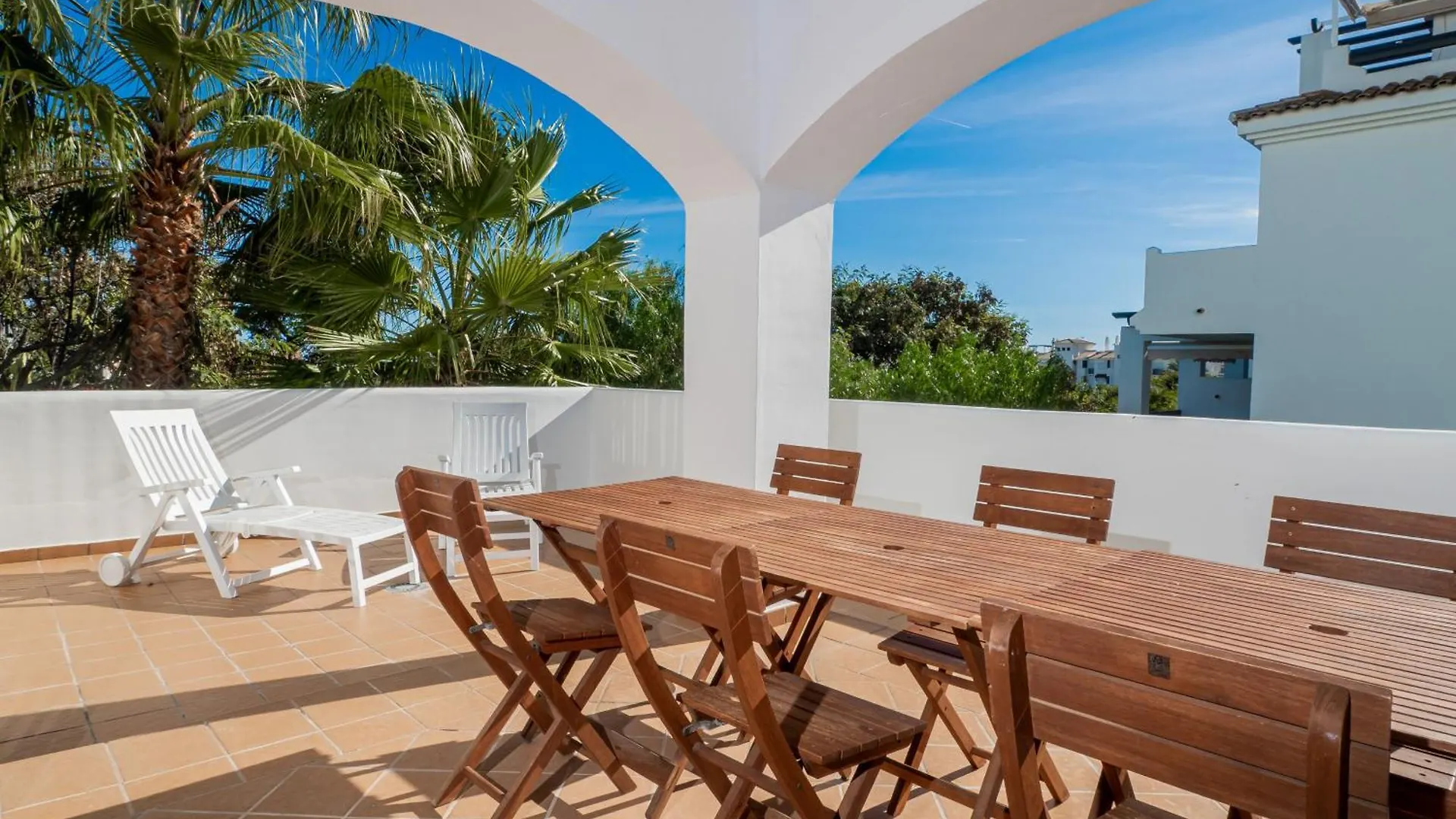 2044-Groundfloor With Huge Terrace And Pools Apartment Manilva Spain